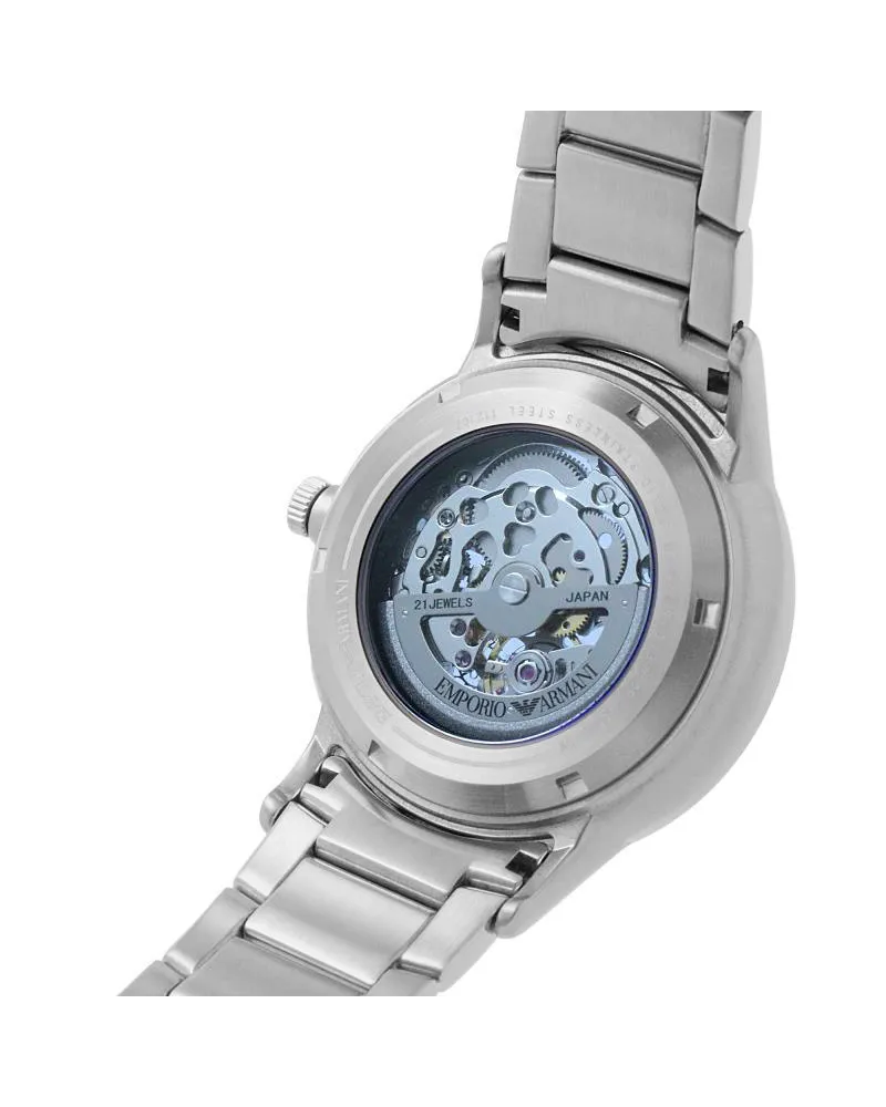 Zegarek męski EMPORIO ARMANI SKELETON AUTOMATIC AR60037 (zi054a)