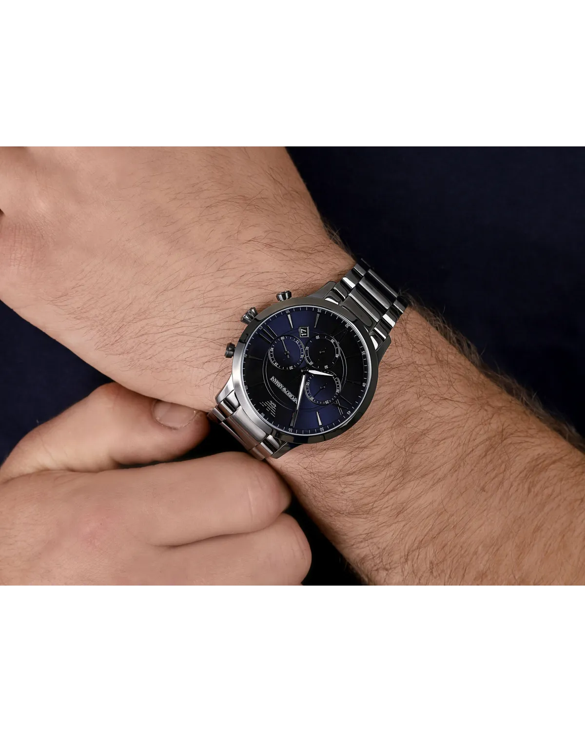 ZEGAREK MĘSKI EMPORIO ARMANI AR11348 - GIOVANNI CHRONO (zi025c)