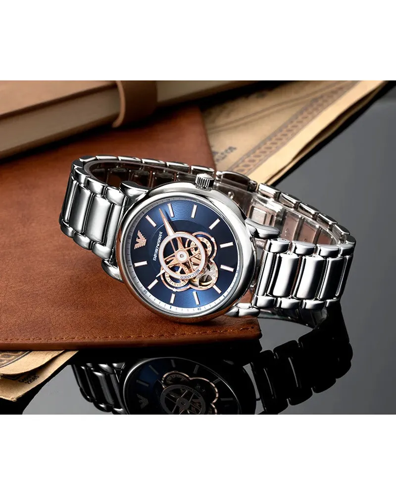 Zegarek męski EMPORIO ARMANI LUIGI Open Heart AUTOMATIC AR60036