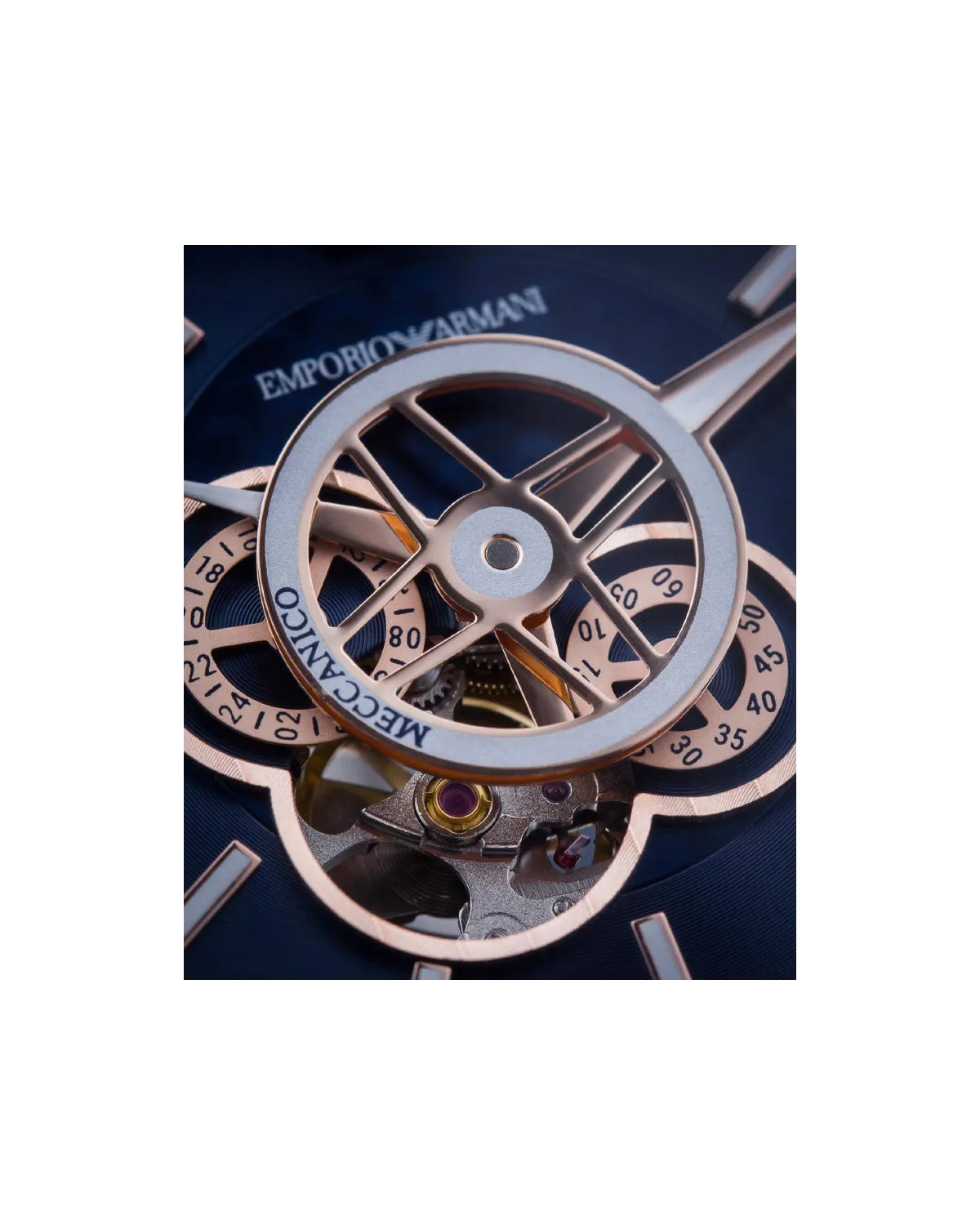 Zegarek męski EMPORIO ARMANI LUIGI Open Heart AUTOMATIC AR60036