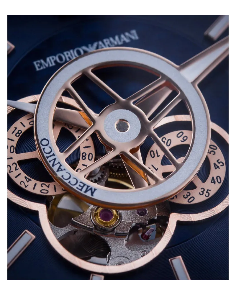 Zegarek męski EMPORIO ARMANI LUIGI Open Heart AUTOMATIC AR60036