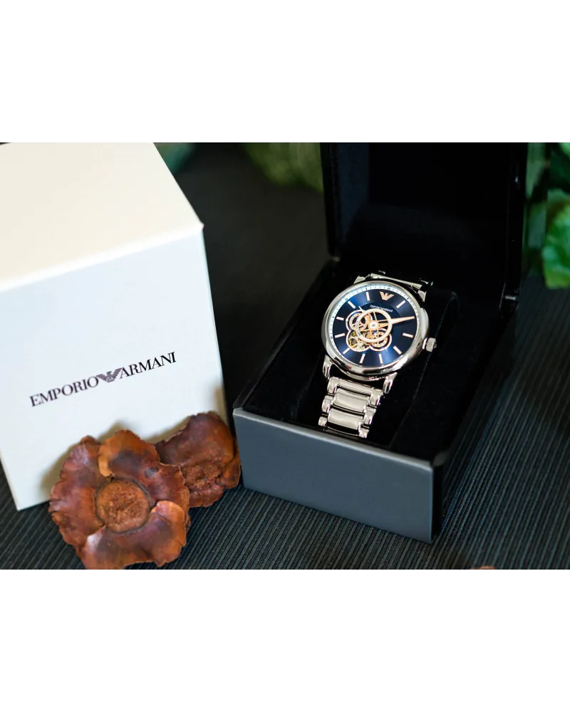 Zegarek męski EMPORIO ARMANI LUIGI Open Heart AUTOMATIC AR60036