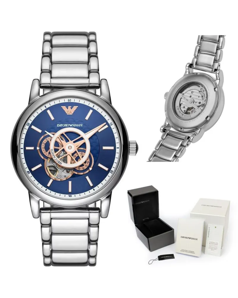 Zegarek męski EMPORIO ARMANI LUIGI Open Heart AUTOMATIC AR60036