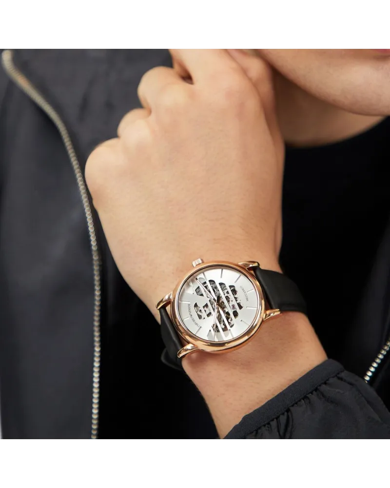 ZEGAREK MĘSKI EMPORIO ARMANI LUIGI AUTOMATIC AR60031 + BOX (zi062b) ZEGAREK MĘSKI EMPORIO ARMANI LUIGI AUTOMATIC AR60031 + BOX (zi062b)