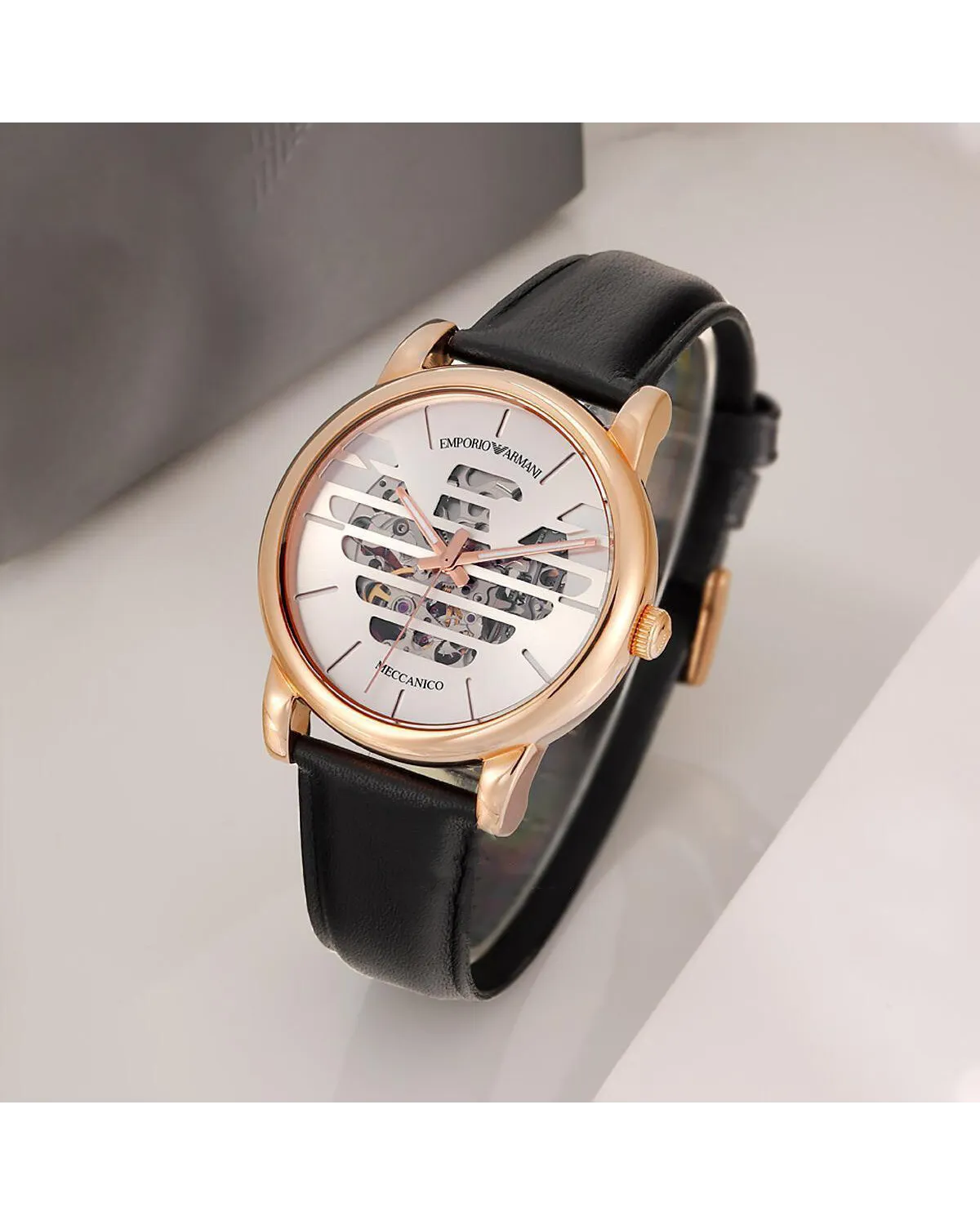 ZEGAREK MĘSKI EMPORIO ARMANI LUIGI AUTOMATIC AR60031 + BOX (zi062b) ZEGAREK MĘSKI EMPORIO ARMANI LUIGI AUTOMATIC AR60031 + BOX (zi062b)