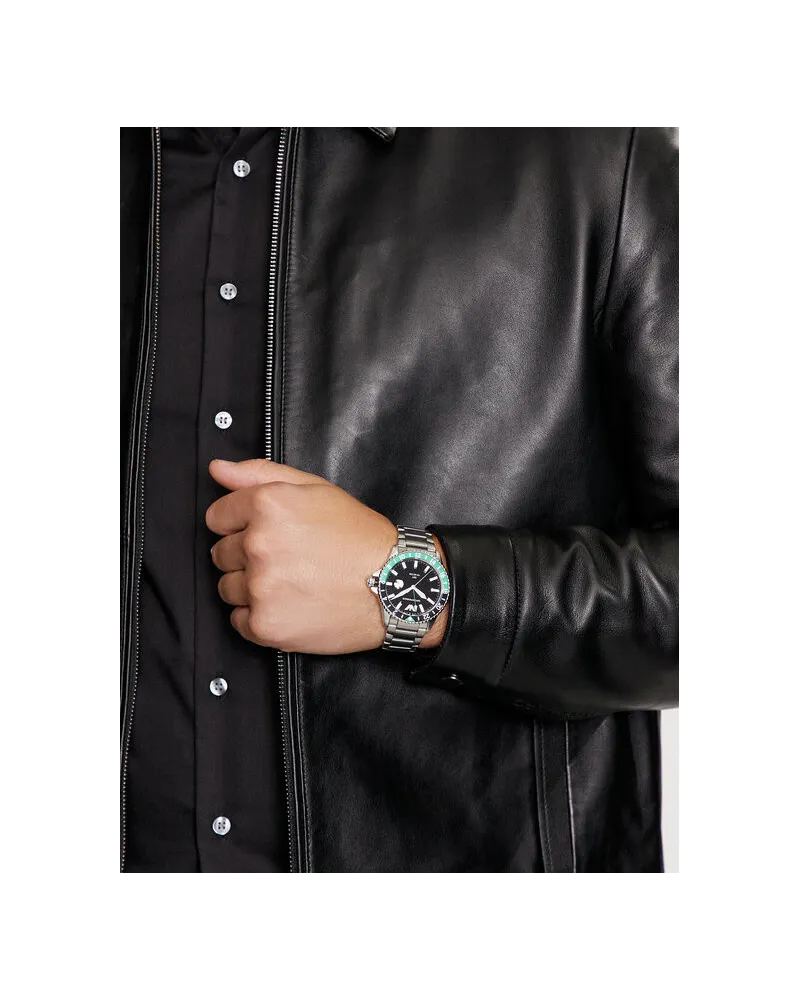 ZEGAREK MĘSKI EMPORIO ARMANI AR11589 - Diver GMT (zi112a)
