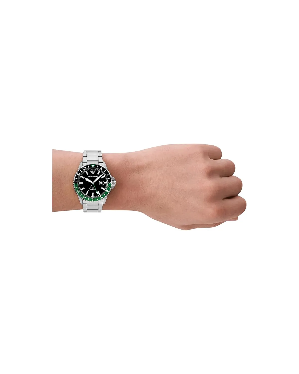 ZEGAREK MĘSKI EMPORIO ARMANI AR11589 - Diver GMT (zi112a)