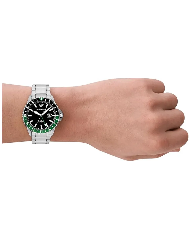 ZEGAREK MĘSKI EMPORIO ARMANI AR11589 - Diver GMT (zi112a)