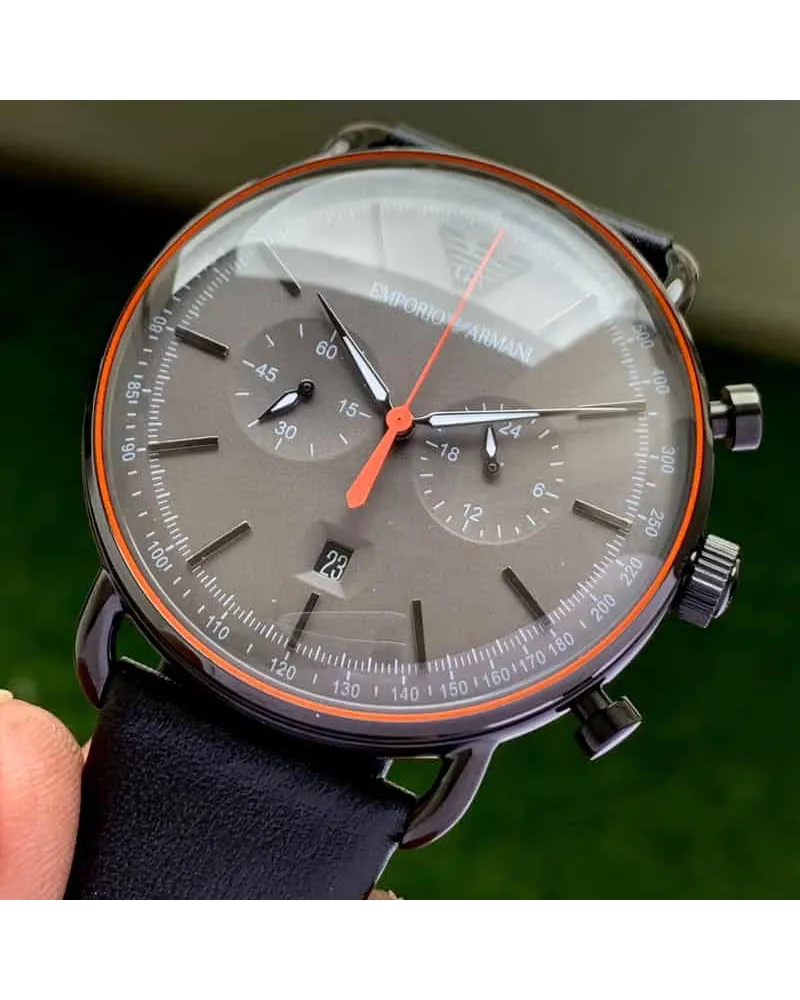 ZEGAREK MĘSKI EMPORIO ARMANI AR11168 - AVIATOR (zi019d)