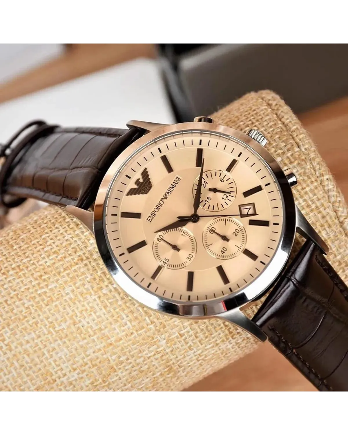 ZEGAREK MĘSKI EMPORIO ARMANI AR2433 + BOX