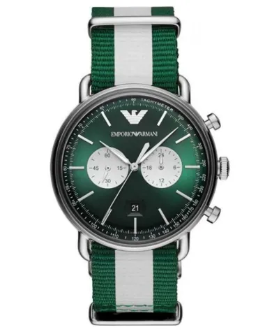 ZEGAREK MĘSKI EMPORIO ARMANI AR11221 - AVIATOR (zi019e)