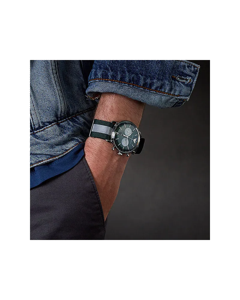 ZEGAREK MĘSKI EMPORIO ARMANI AR11221 - AVIATOR (zi019e)