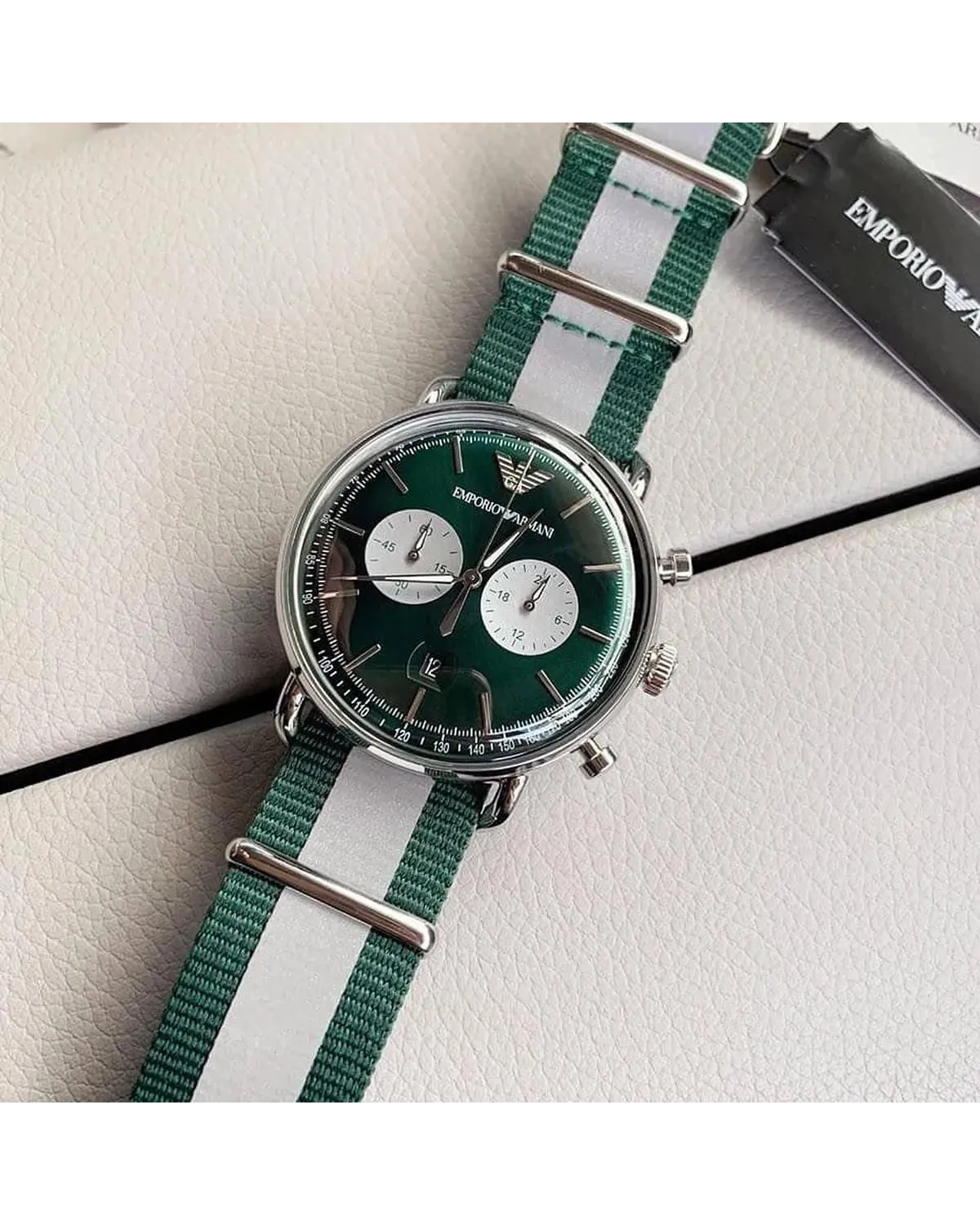 ZEGAREK MĘSKI EMPORIO ARMANI AR11221 - AVIATOR (zi019e)
