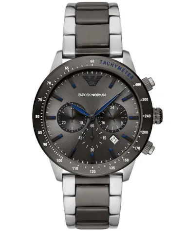 ZEGAREK MĘSKI EMPORIO ARMANI AR11391 - MARIO (zi017e) + BOX
