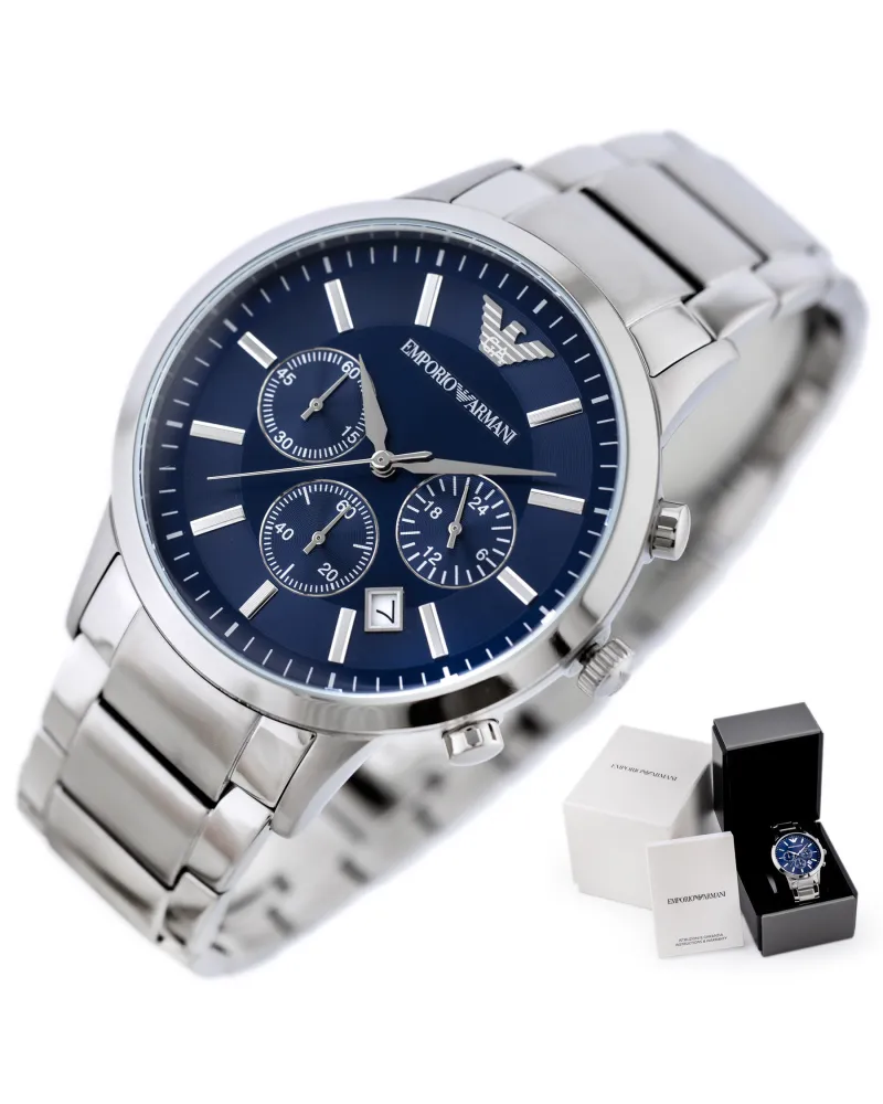 ZEGAREK MĘSKI EMPORIO ARMANI AR2448 - RENATO
