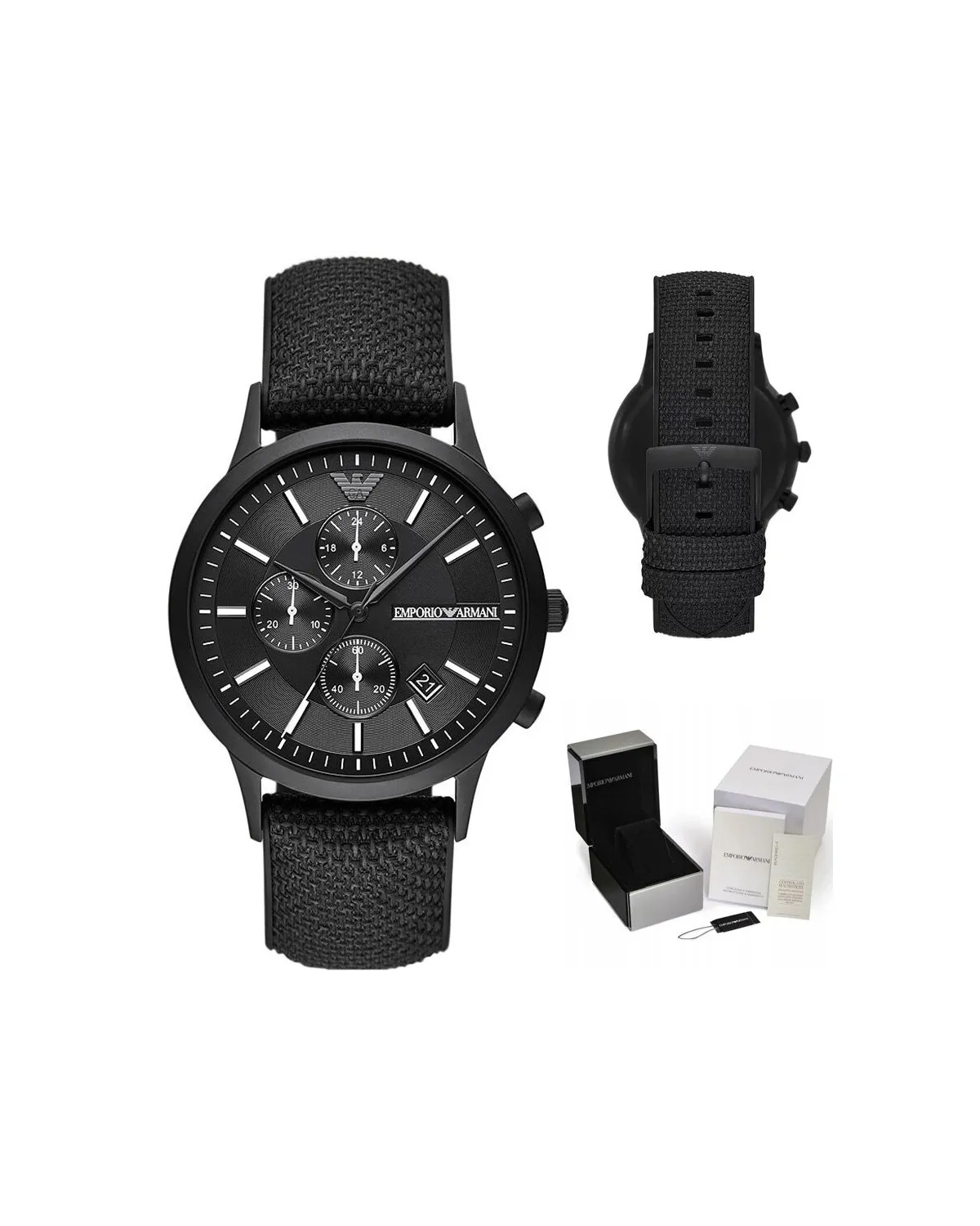 ZEGAREK MĘSKI EMPORIO ARMANI AR11457 RENATO CHRONO(zi052a)