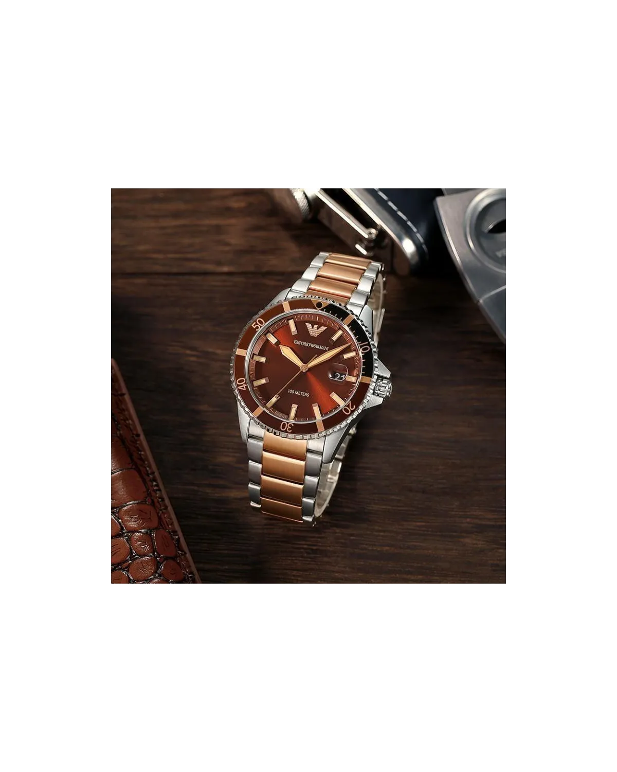 ZEGAREK MĘSKI EMPORIO ARMANI AR11340 - MARIO (zi018c)