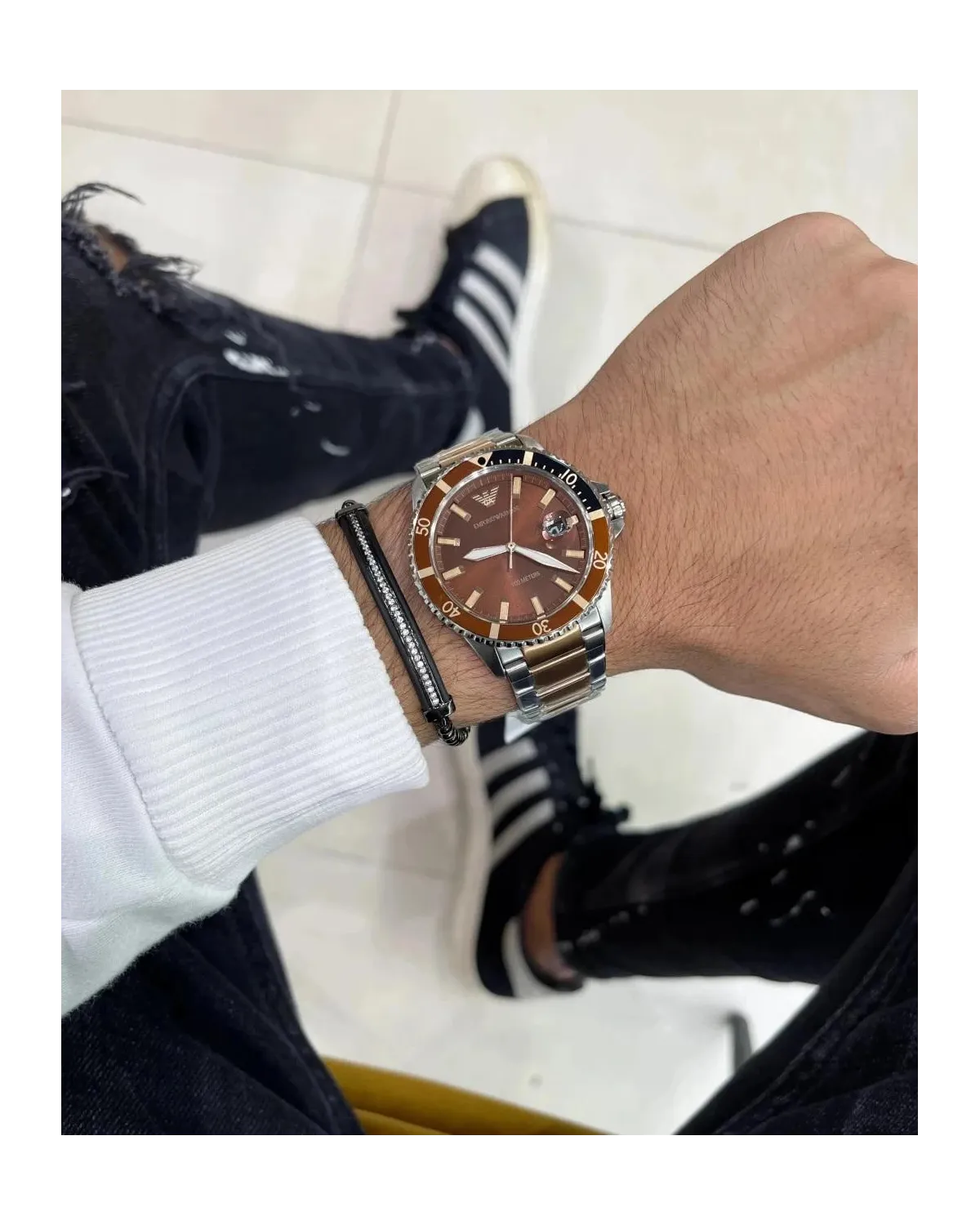 ZEGAREK MĘSKI EMPORIO ARMANI AR11340 - MARIO (zi018c)