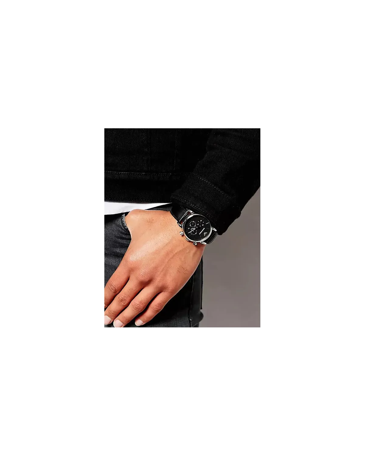ZEGAREK MĘSKI EMPORIO ARMANI CLASSIC AR1733 + BOX (zi084b)