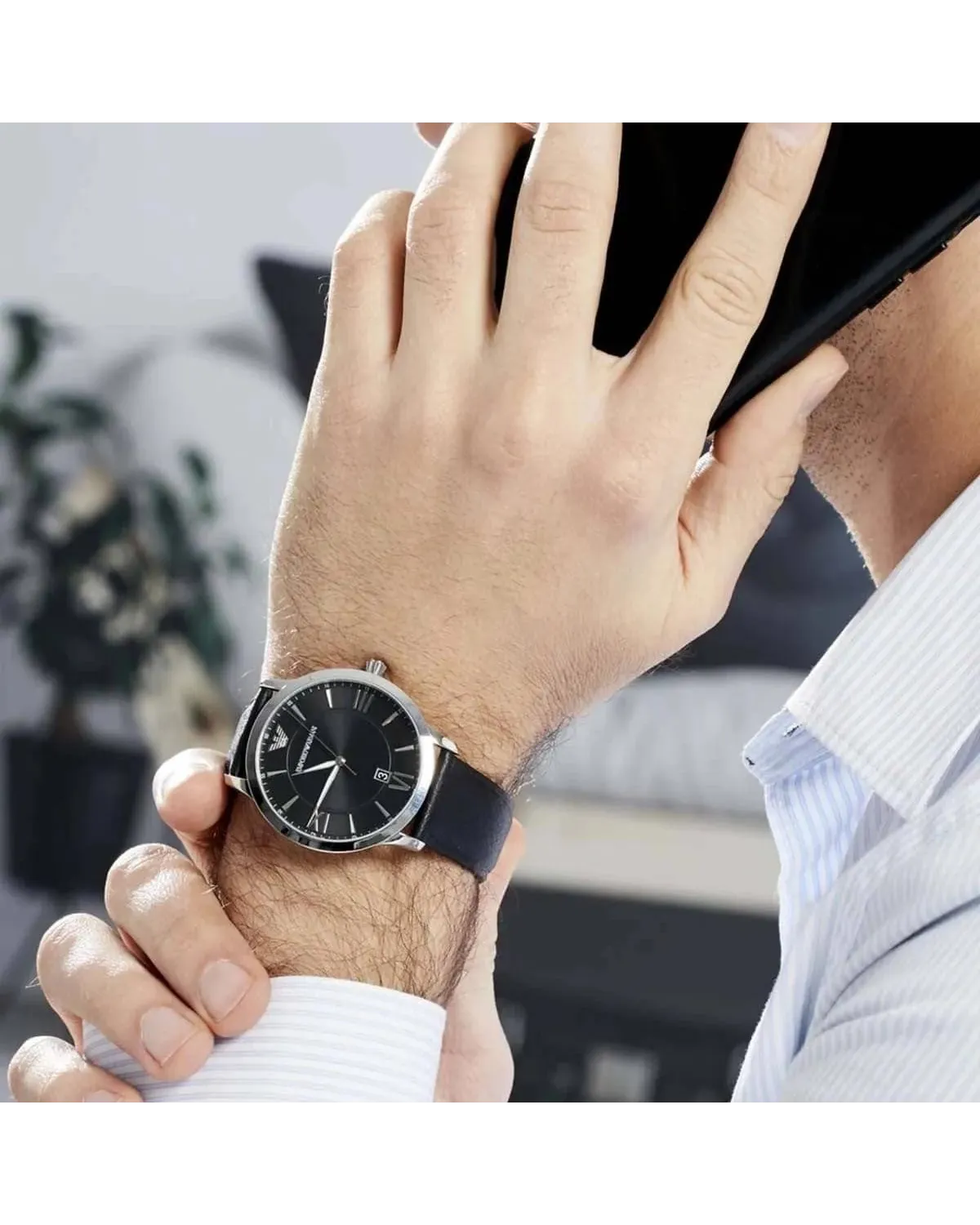 ZEGAREK MĘSKI EMPORIO ARMANI AR11210 - GIOVANNI (zi079b) + BOX