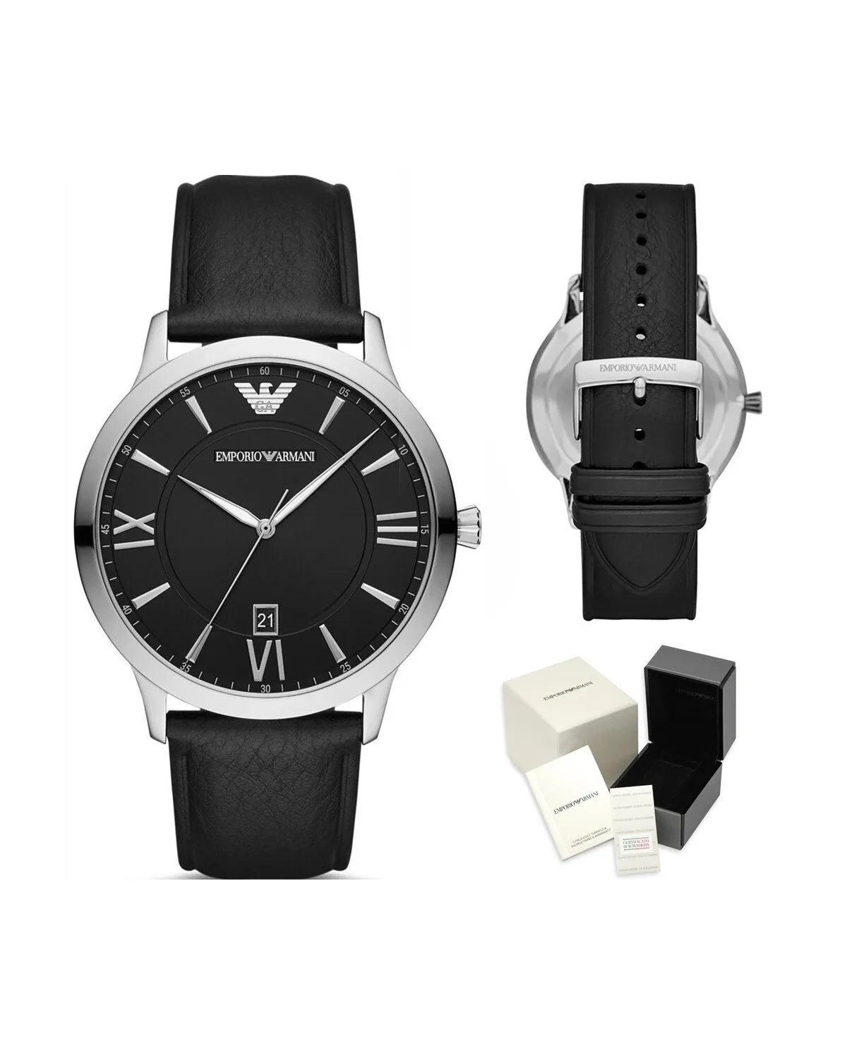 ZEGAREK MĘSKI EMPORIO ARMANI AR11210 - GIOVANNI (zi079b) + BOX