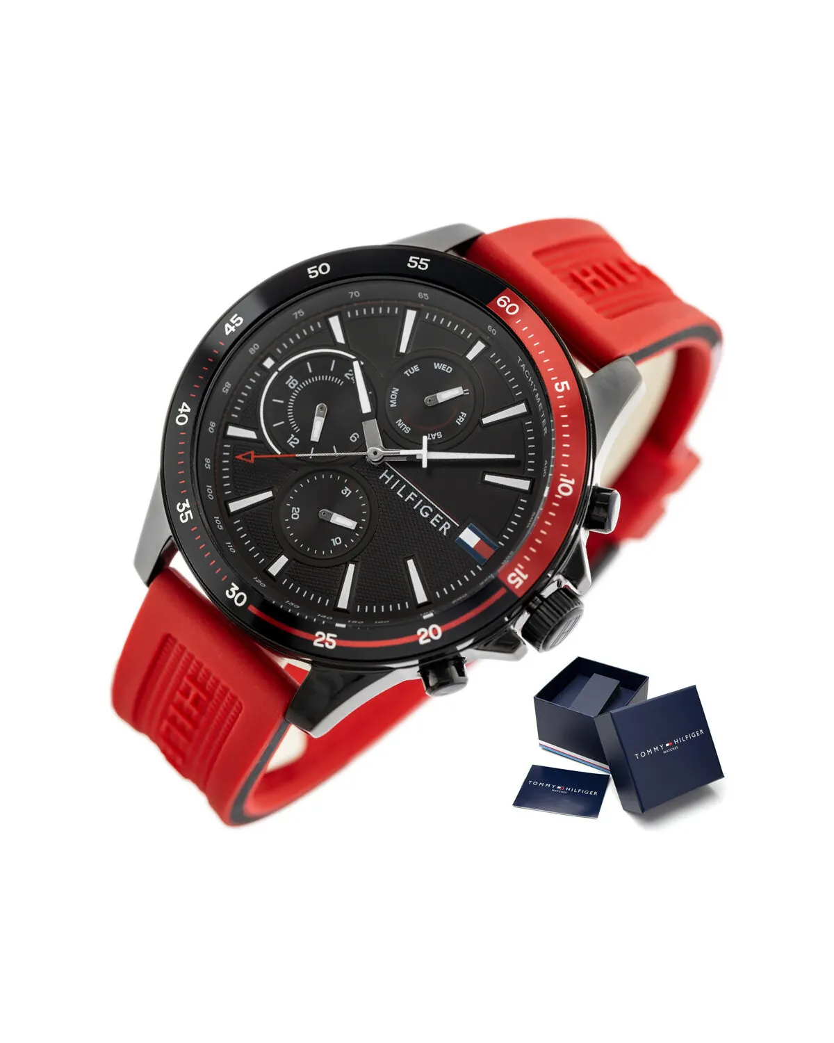 ZEGAREK MĘSKI TOMMY HILFIGER 1791722 BANK (zf023c) ZEGAREK MĘSKI TOMMY HILFIGER 1791722 BANK (zf023c)