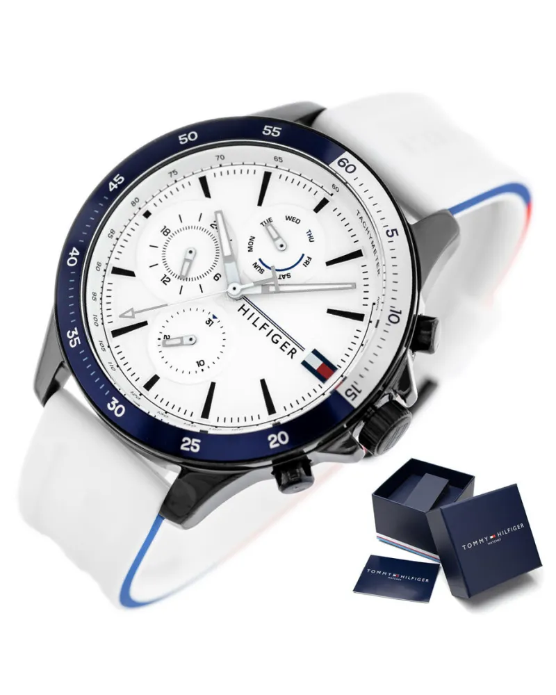 ZEGAREK MĘSKI TOMMY HILFIGER 1791723 BANK (zf023b)