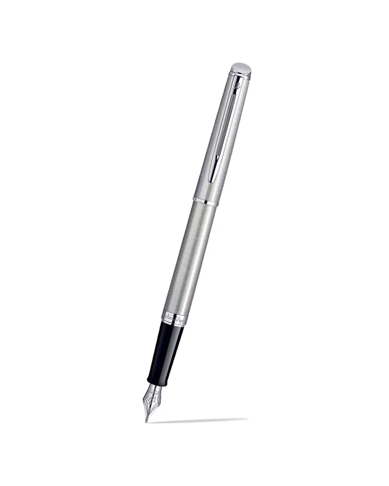Długopis i Pi&oacute;ro Waterman Hemisphere stalowy CT w Pudełku z Grawerem (S0920470/3)