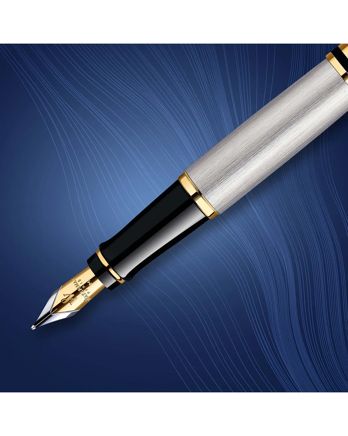 Pi&oacute;ro wieczne Waterman Expert stalowe GT w Pudełku z Grawerem (S0951940/1)
