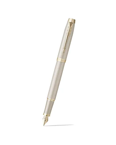 Pióro wieczne Parker IM Professionals Monochrome Champagne w Pudełku z Grawerem (2172953/1) Pióro wieczne Parker IM Professionals Monochrome Champagne w Pudełku z Grawerem (2172953/1)