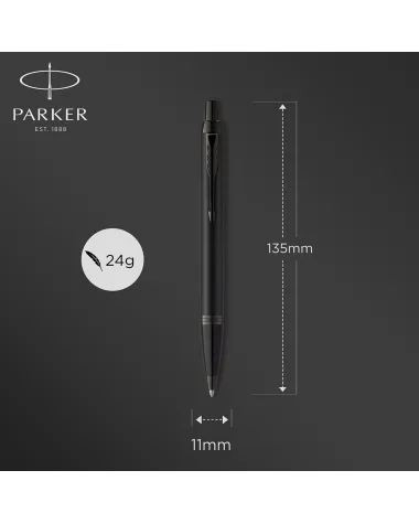 Długopis Parker IM Achromatic Czarny w pudełku z grawerem (2127618/4) Długopis Parker IM Achromatic Czarny w pudełku z grawerem (2127618/4)