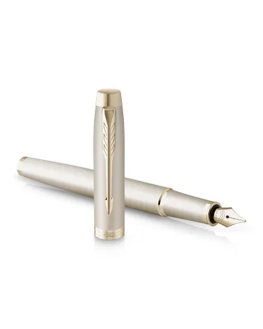 Pi&oacute;ro wieczne Parker IM Professionals Monochrome Champagne w Pudełku z Grawerem (2172953/5)