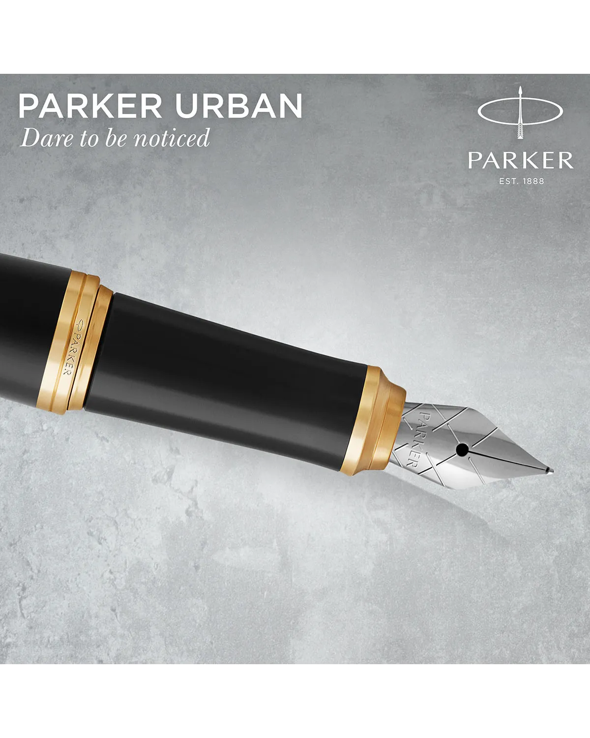 Pi&oacute;ro wieczne Parker Urban Muted Black GT w Pudełku z Grawerem (1931601/12)
