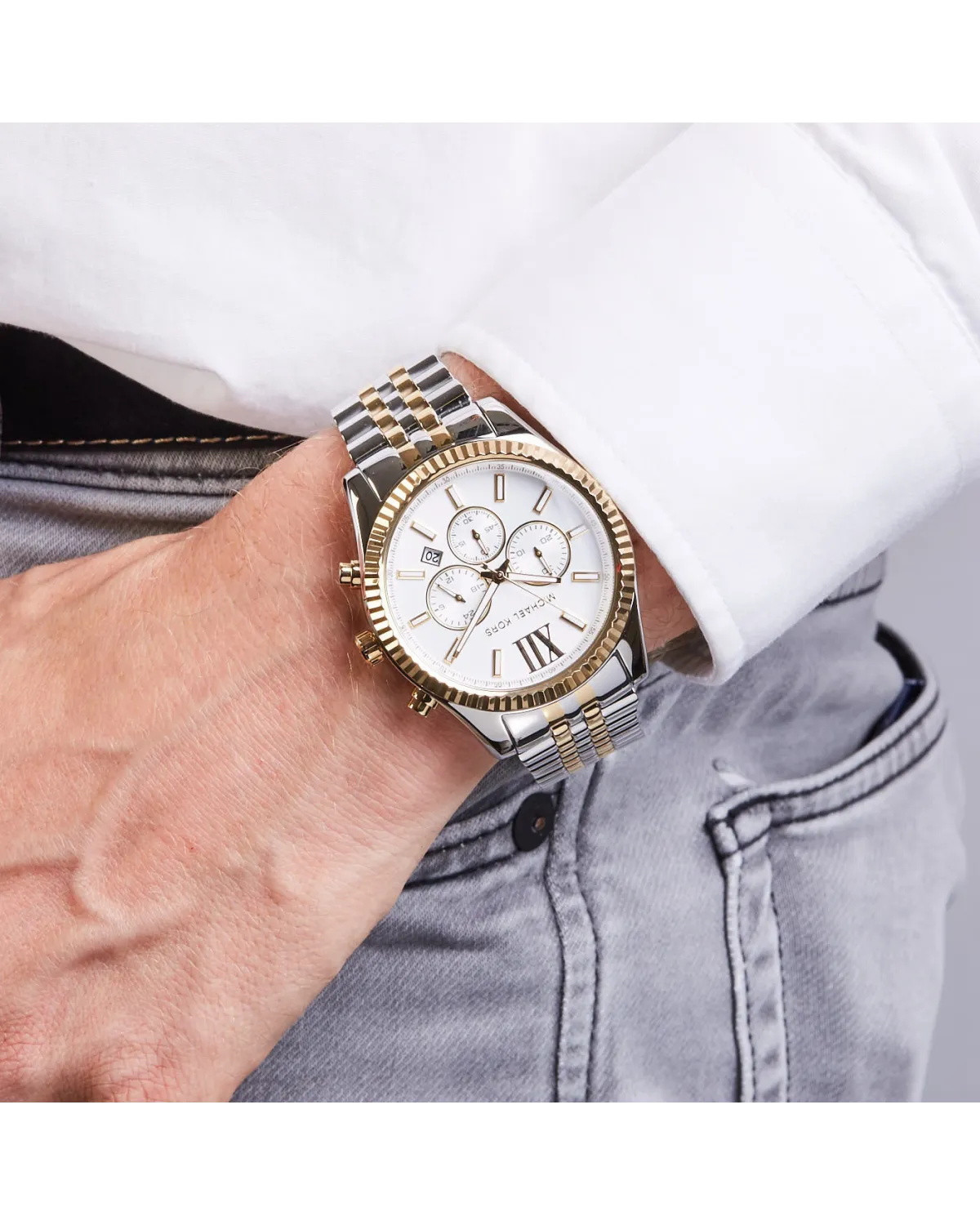 ZEGAREK MĘSKI MICHAEL KORS Lexington MK8344 + BOX