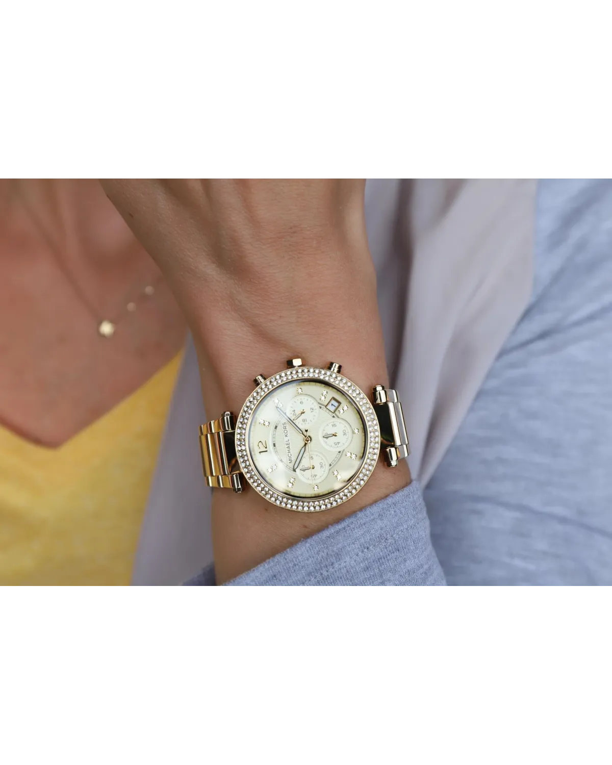 ZEGAREK DAMSKI MICHAEL KORS MK5354 -PARKER (zm508d) + BOX