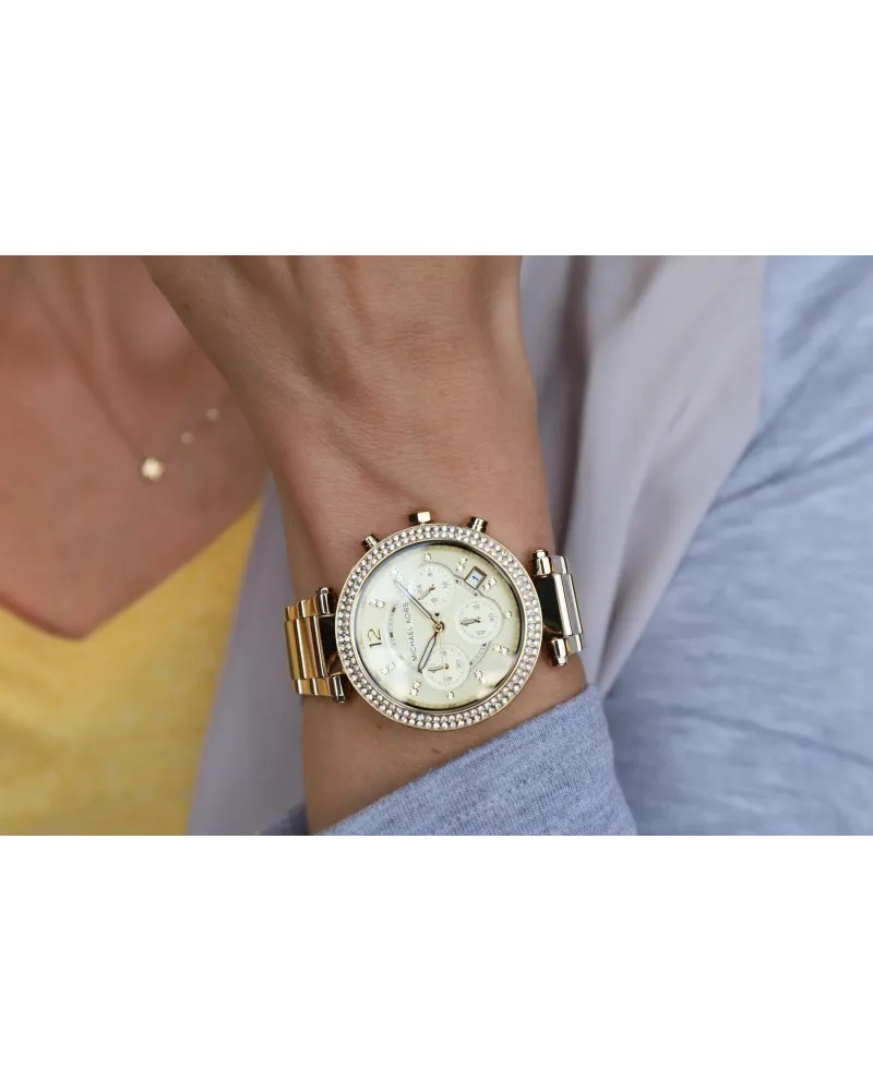 ZEGAREK DAMSKI MICHAEL KORS MK5354 -PARKER (zm508d) + BOX