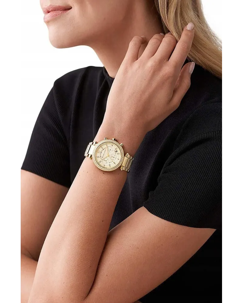 ZEGAREK DAMSKI MICHAEL KORS MK5354 -PARKER (zm508d) + BOX