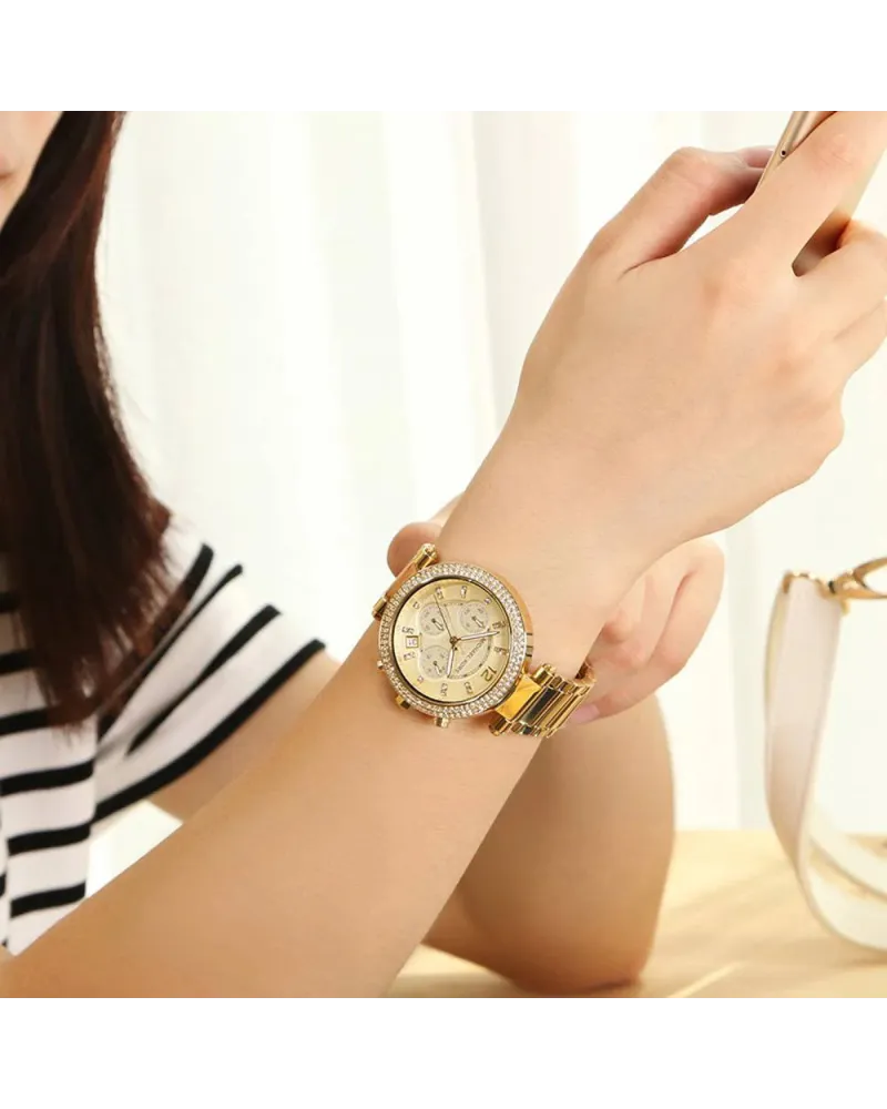 ZEGAREK DAMSKI MICHAEL KORS MK5354 -PARKER (zm508d) + BOX