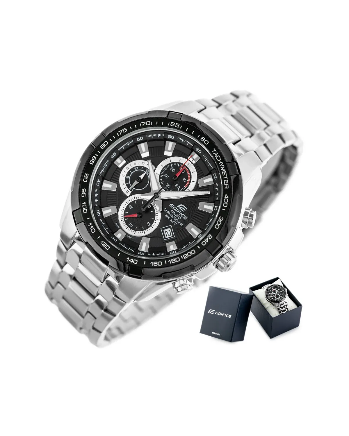 ZEGAREK MĘSKI CASIO EDIFICE EFR-539D-1A - 10ATM (zd114a) + BOX