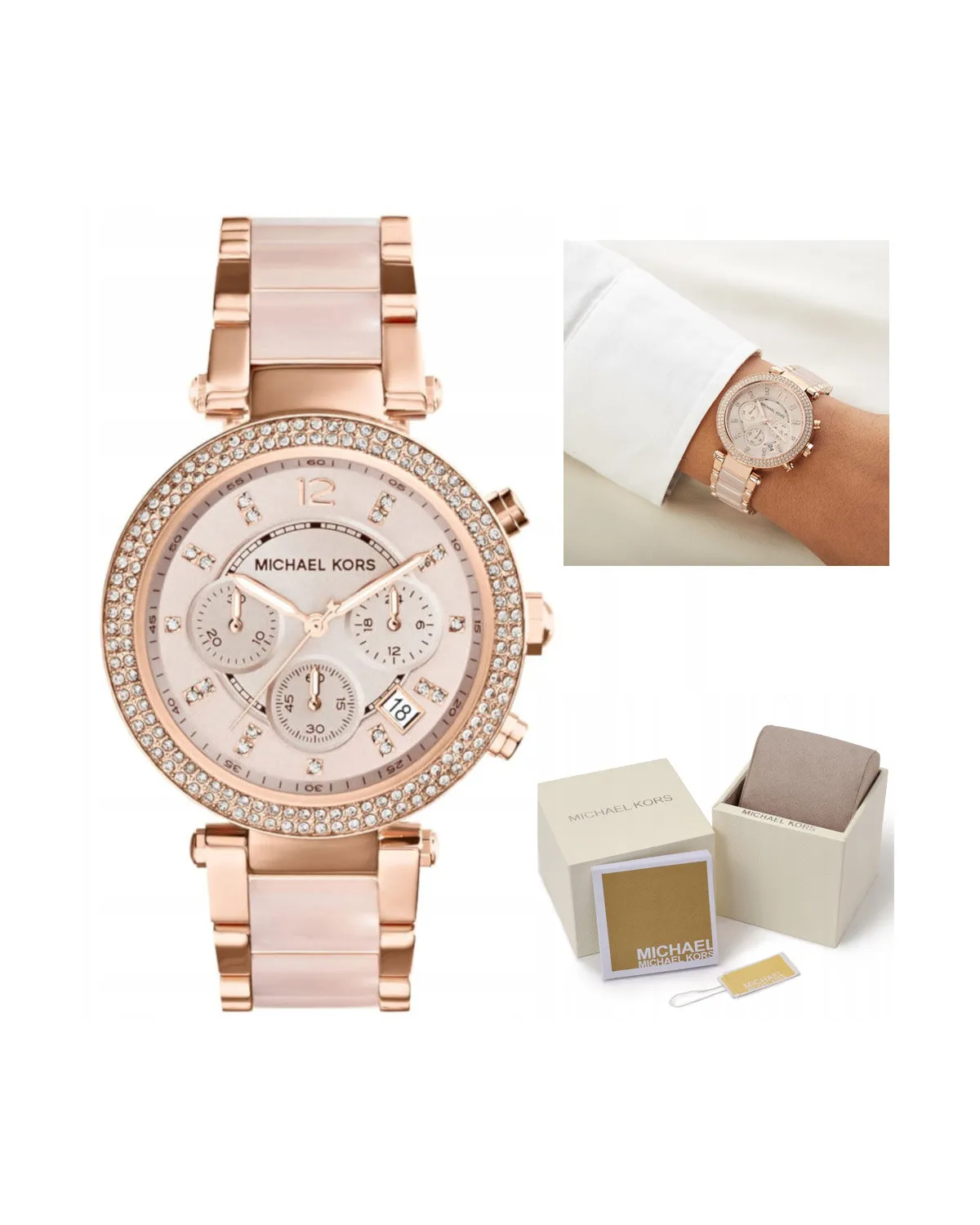 ZEGAREK DAMSKI MICHAEL KORS MK5896 - PARKER (zm508b) ZEGAREK DAMSKI MICHAEL KORS MK5896 - PARKER (zm508b)