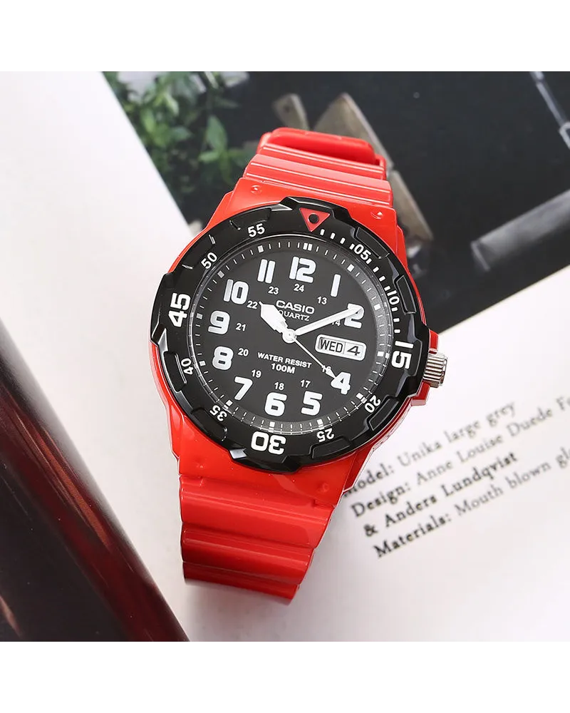 ZEGAREK MĘSKI CASIO MRW-200HC-4BVDF 10 Bar (zd174b) + BOX ZEGAREK MĘSKI CASIO MRW-200HC-4BVDF 10 Bar (zd174b) + BOX