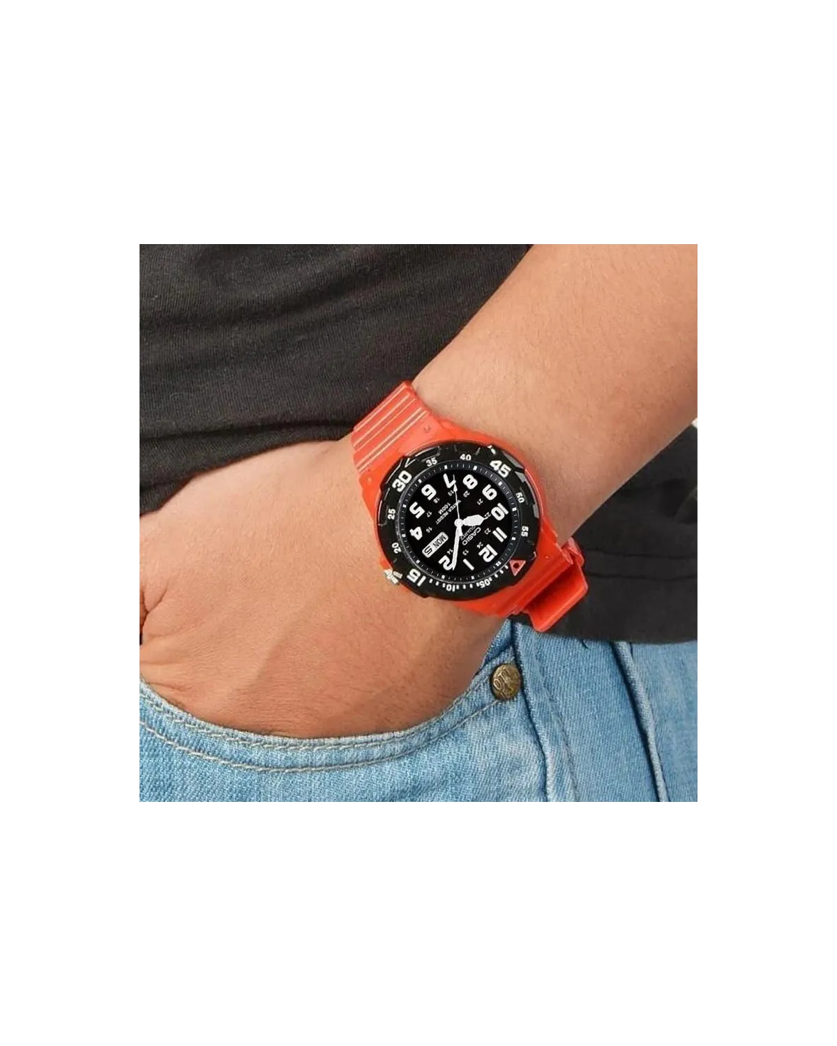 ZEGAREK MĘSKI CASIO MRW-200HC-4BVDF 10 Bar (zd174b) + BOX ZEGAREK MĘSKI CASIO MRW-200HC-4BVDF 10 Bar (zd174b) + BOX