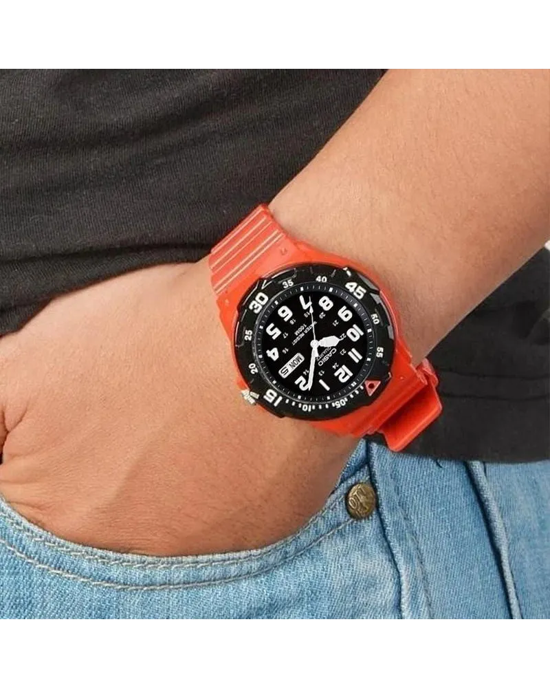 ZEGAREK MĘSKI CASIO MRW-200HC-4BVDF 10 Bar (zd174b) + BOX ZEGAREK MĘSKI CASIO MRW-200HC-4BVDF 10 Bar (zd174b) + BOX