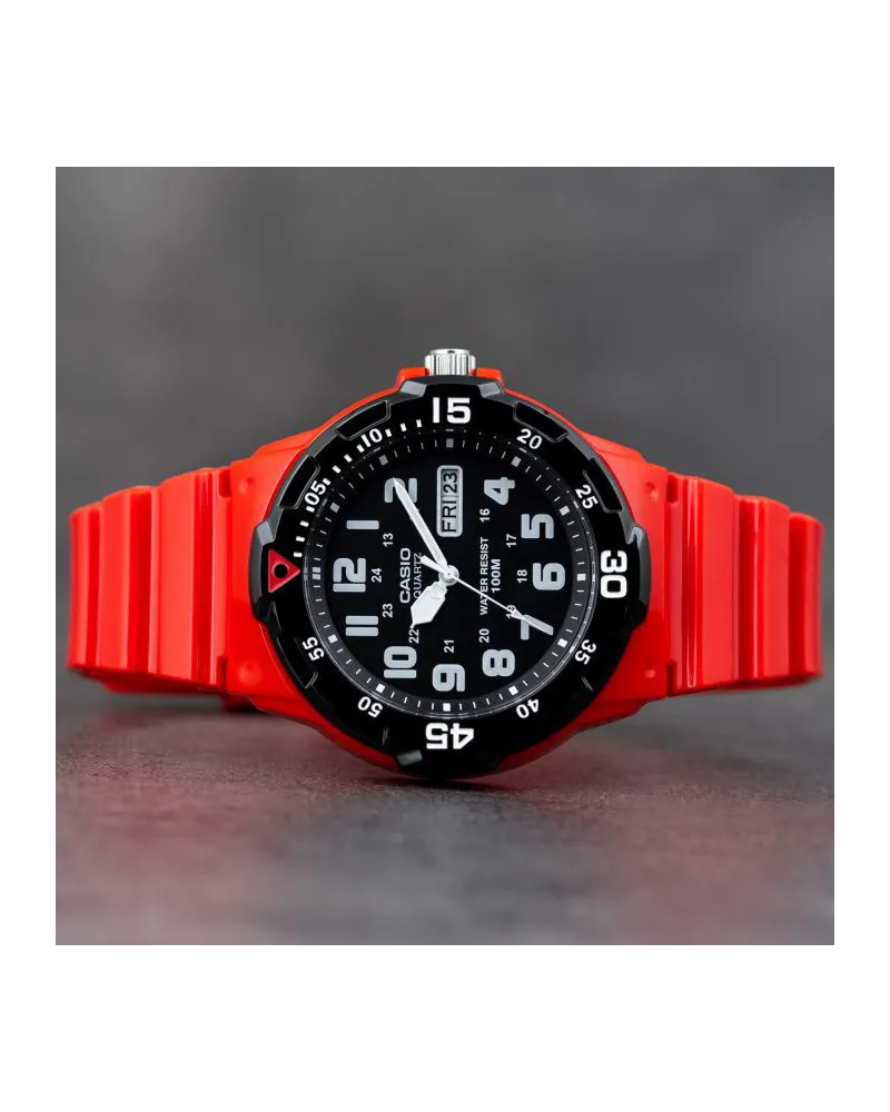 ZEGAREK MĘSKI CASIO MRW-200HC-4BVDF 10 Bar (zd174b) + BOX ZEGAREK MĘSKI CASIO MRW-200HC-4BVDF 10 Bar (zd174b) + BOX