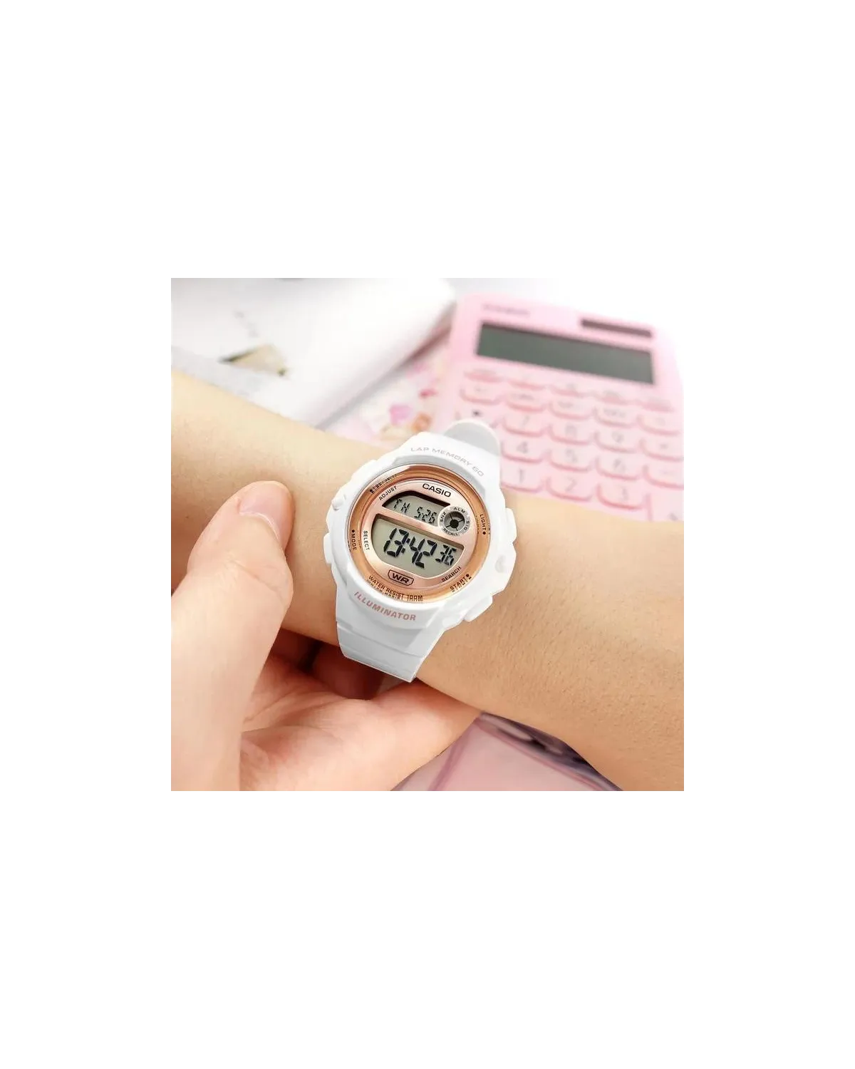 ZEGAREK DAMSKI CASIO LWS-1200H-7A2 + BOX