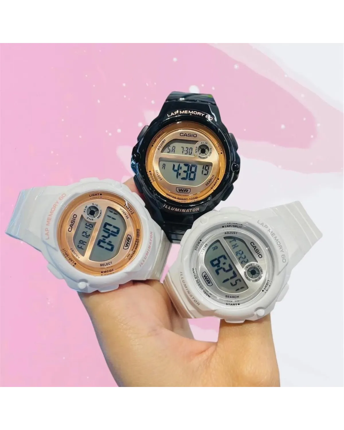 ZEGAREK DAMSKI CASIO LWS-1200H-7A2 + BOX