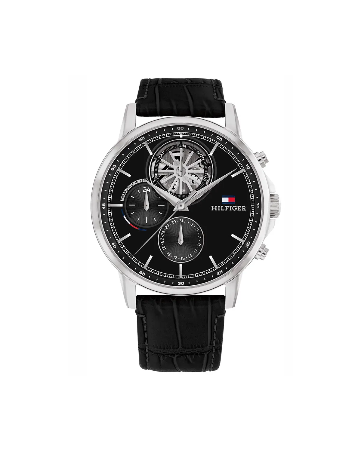 ZEGAREK MĘSKI TOMMY HILFIGER 1710605 Steward Open Heart + BOX
