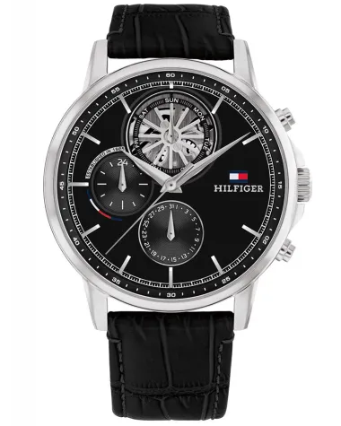 ZEGAREK MĘSKI TOMMY HILFIGER 1710605 Steward Open Heart + BOX