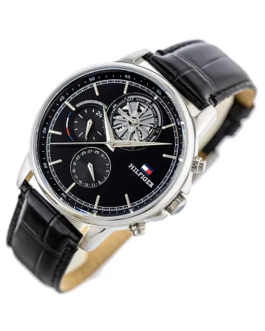 ZEGAREK MĘSKI TOMMY HILFIGER 1710605 Steward Open Heart + BOX
