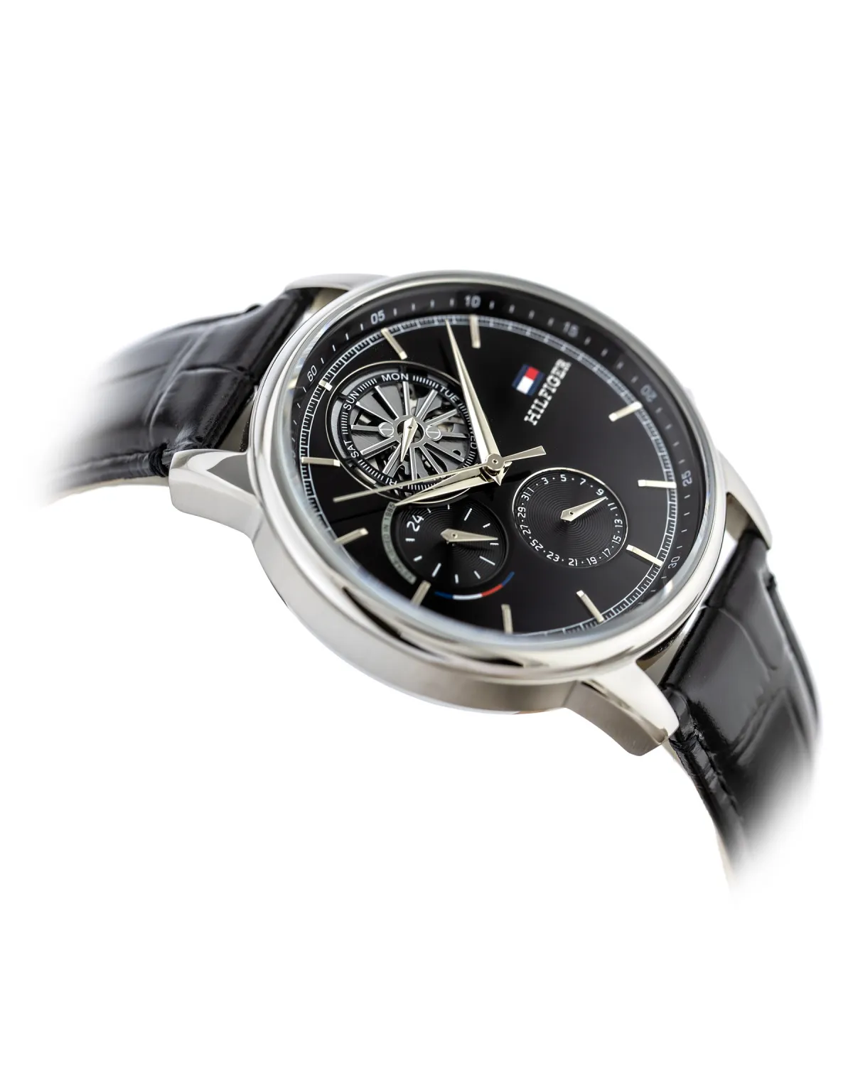 ZEGAREK MĘSKI TOMMY HILFIGER 1710605 Steward Open Heart + BOX